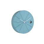 KARLSSON Horloge murale Destacado 28 cm, Bleu