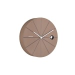 KARLSSON Horloge murale Destacado 28 cm, Mocha Brown