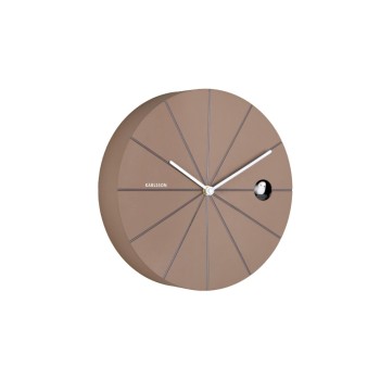 KARLSSON Wanduhr Destacado 28 cm, Exkl. 3 x AA Batterie, Brown KARLSSON Wanduhr Destacado 28 cm, Exkl. 3 x AA Batterie, Brown