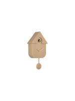 KARLSSON Horloge murale Modern Cuckoo Oro Mocha Brown