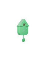 KARLSSON Wanduhr Kuckuck, Bright Green, 41x 8.5 x 21.5cm, Exkl. 3 x AA batteries