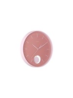 KARLSSON Horloge murale Grato Pendulum 40.6 cm, Rose tan/soft pink