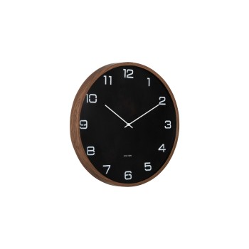 KARLSSON Wanduhr Delicado, 50 cm, Black