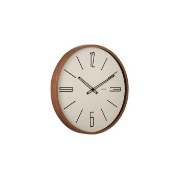 KARLSSON Horloge murale Marcado 50.8 cm, brun sable