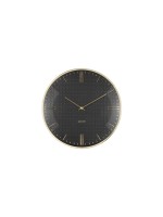 KARLSSON Horloge murale Riqueza 35 cm, noir