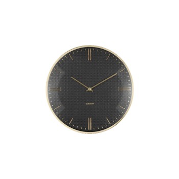 KARLSSON Horloge murale Riqueza 35 cm, noir