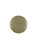 KARLSSON Horloge murale Riqueza 35 cm, Vert de luxe