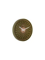 KARLSSON Wanduhr Girasol, 40.6 cm, Luxury green