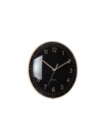 KARLSSON Wanduhr Esencia Dome, 30 cm, Black