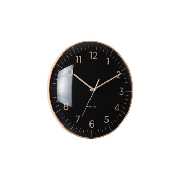 KARLSSON Horloge murale Esencia Dome 30 cm, noir