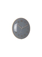 KARLSSON Horloge murale Esencia Dome 30 cm, Gris foncé