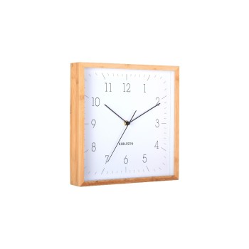 KARLSSON Horloge murale Neat Cuadrado 29,2 x 29.2 cm, blanc