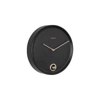 KARLSSON Wanduhr Esencia Cuckoo, 30 cm, Black