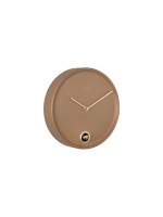 KARLSSON Horloge murale Esencia Cuckoo 30 cm, marron moka