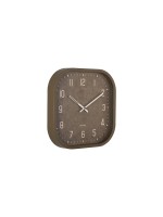 KARLSSON Horloge murale Elemental Cuadrado 30 x 30 cm, Vert de luxe