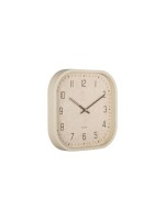 KARLSSON Horloge murale Elemental Cuadrado 30 x 30 cm, blanc cassé