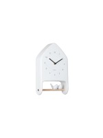 KARLSSON Horloge murale Love Birds 20 x 32 cm, blanc