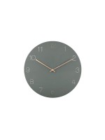 KARLSSON Horloge murale Charm pour horloge murale avec chiffres gravés Vert