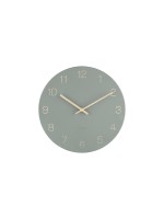 KARLSSON Horloge murale Charm pour horloge murale avec chiffres gravés – petit modèle Vert