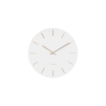 KARLSSON Wanduhr Charm Small, Ø 30 cm, White KARLSSON Wanduhr Charm Small, Ø 30 cm, White