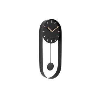 KARLSSON Pendulum Charm, black , Stahl, 50 x 20 x 4.8 cm, Exkl. 1 AA Batt. KARLSSON Pendulum Charm, black , Stahl, 50 x 20 x 4.8 cm, Exkl. 1 AA Batt.