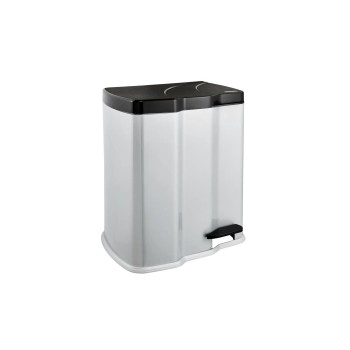 keeeper Treteimer 7 l + 15 l, light silver, gunnar keeeper Treteimer 7 l + 15 l, light silver, gunnar