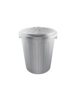 keeeper Poubelle Supermax 50 l, light silver