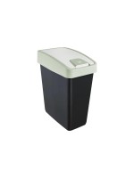 keeeper Poubelle Magne 25 l, Flip-Deckel, soft green