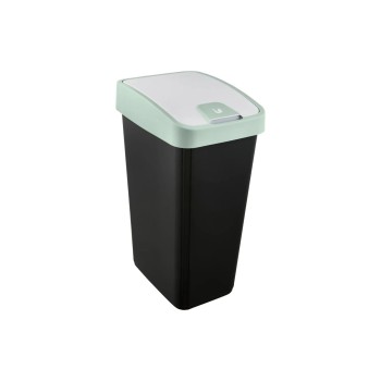 keeeper Poubelle Magne 45 l, Flip-Deckel, soft green