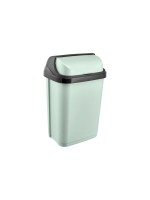 keeeper Poubelle Rasmus 10 l, couvercle à enrouler, vert tendre