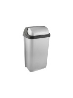 keeeper Poubelle Rasmus 50 l, couvercle à enrouler, argent clair