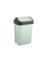 keeeper Poubelle Swantje 10 l, couvercle à charnière, vert tendre