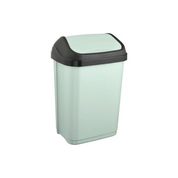 keeeper Abfallbehälter Schwingdeckel 10 l, soft green, swantje keeeper Abfallbehälter Schwingdeckel 10 l, soft green, swantje