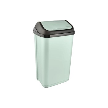 keeeper Abfallbehälter Schwingdeckel 50 l, soft green, swantje keeeper Abfallbehälter Schwingdeckel 50 l, soft green, swantje