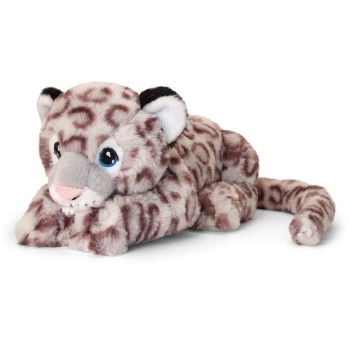 Keeleco Animal en peluche Léopard des neiges 35 cm Keeleco Animal en peluche Léopard des neiges 35 cm