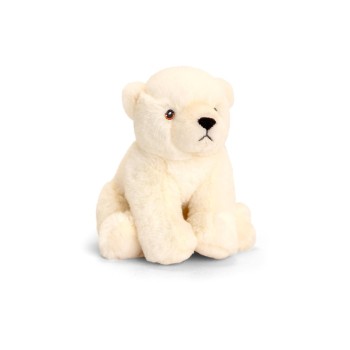 Keeleco Animal en peluche Ours polaire 18 cm Keeleco Animal en peluche Ours polaire 18 cm