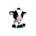 Keeleco Animal en peluche Vache 18 cm