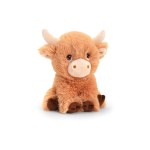 Keeleco Animal en peluche Vache 18 cm