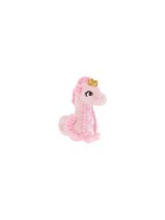 Keeleco Peluche Hippocampe rose 24 cm