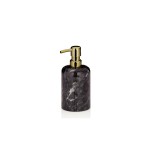 Kela Distributeur de savon Liron 300 ml, Noir