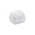 Kela Supports pour ustensiles de salle de bains Alvaro 3 pièces, Blanc