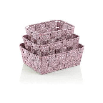 Kela Bad-Utensilienhalter Alvaro, 3-teiliges Set, Altrosa Kela Bad-Utensilienhalter Alvaro, 3-teiliges Set, Altrosa