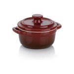 Kela Auflaufform Malin 10cm, Keramik, 10x8cm, Rot