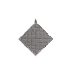 Kela Topflappen Puro, 20 x 20 cm, Grau