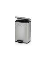 Kela Poubelle cosmétique Malaga 5 l, Gris clair