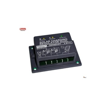 Kemo Electronic Solar Laderegler, Dual, 16 A, for 12 V Panele Kemo Electronic Solar Laderegler, Dual, 16 A, for 12 V Panele