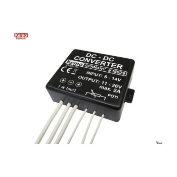 Kemo Electonic M029, 6 - 14 V/DC 11 - 26 V/DC Kemo Electonic M029, 6 - 14 V/DC 11 - 26 V/DC