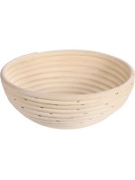 Kesper Brot- & Gärkorb rund, Rattan, Ø 22 cm, Höhe: 8 cm