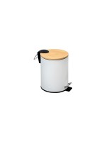 Kesper Poubelle pour produits cosmétiques 3 l, Blanc