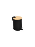 Kesper Poubelle pour produits cosmétiques 3 l, Noir